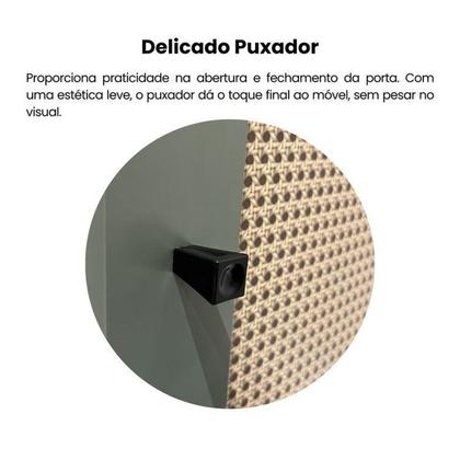 Imagem de Kit 4 Peças com Rack para Tv até 75 Polegadas, Mesa de Centro, Mesa Lateral e Aparador