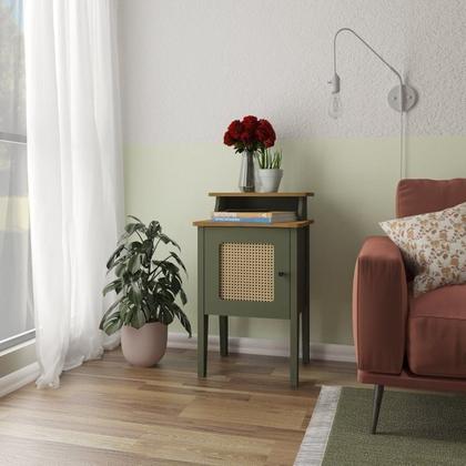 Imagem de Kit 4 Peças com Rack para Tv até 75 Polegadas, Mesa de Centro, Mesa Lateral e Aparador