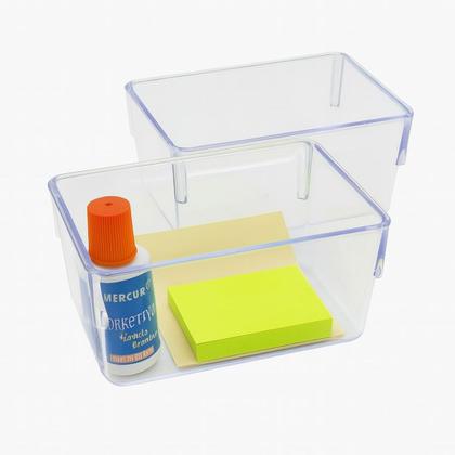 Imagem de Kit 4 peças Organizadores Multiuso Modular Acrilico Pequeno