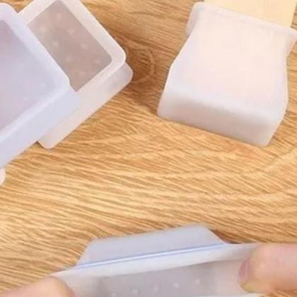 Imagem de Kit 4 Peças Proteção De Silicone Para Mesa E Pé De Cadeira Sem Barulho Ruido