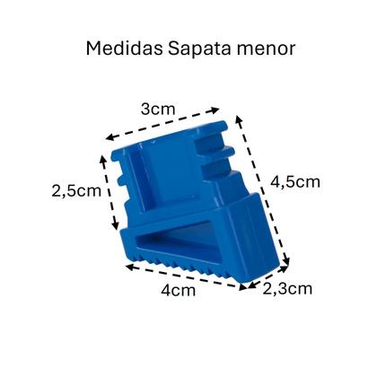 Imagem de Kit 4 Peças Reposição Protetor Pés Para Escadas - 6085 Mor