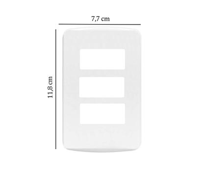 Imagem de Kit 4 Peças Tomadas e Interruptor Casa Completa Margirius B3