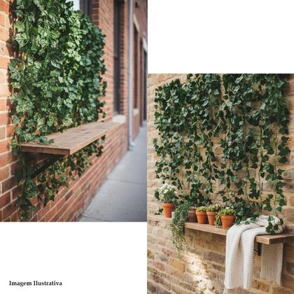 Imagem de Kit 4 Pendente De Hera Trepadeira Artificial 100cm Decoração