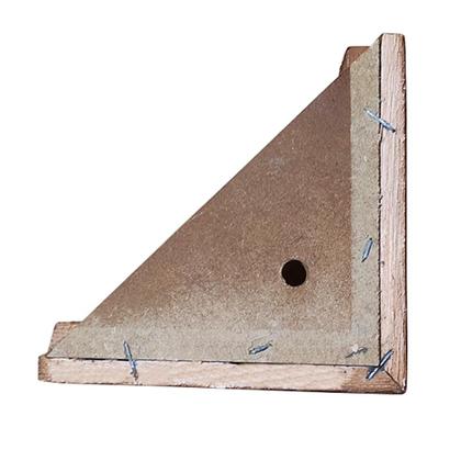 Imagem de Kit 4 Pés de Madeira em L para Sofá 12cm - Mozzelar