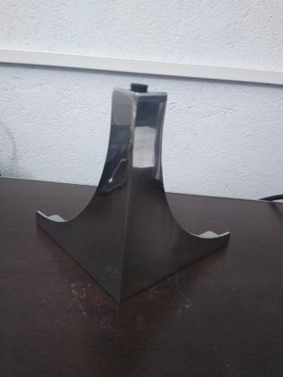 Imagem de Kit 4 Pés De Sofá Curve 12cm Cromado Sofá Para Móveis