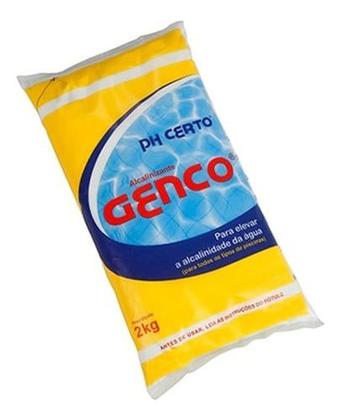 Imagem de Kit 4 Ph Certo Genco Elevador De Alcalinidade Piscinas 2kg