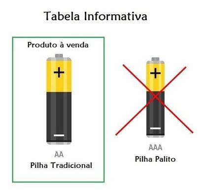 Imagem de Kit 4 Pilhas Médias  Alcalinas AA Mox Premium