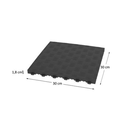 Imagem de Kit 4 pisos modular texturizado para area interna e externa