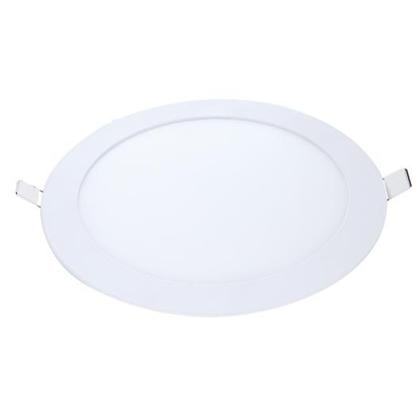 Imagem de Kit 4 Plafon Painel 12w Redondo Embutir Branco Frio 6500k