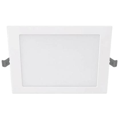 Imagem de Kit 4 Plafon Quadrado Embutir 18w Philips Branco Frio 6500K