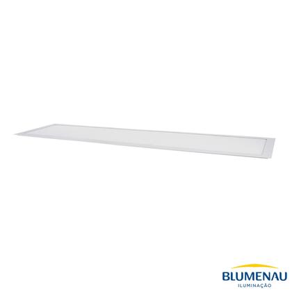 Imagem de Kit 4 Plafon Retangular Embutir 15x60cm 20w Branco Frio 6500K