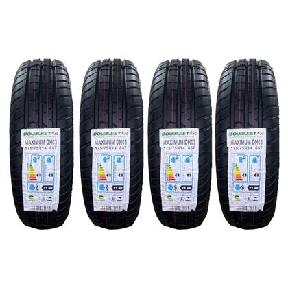 Imagem de Kit 4 Pneus 175/75r14 86t Maximum Doublestar Aro 14