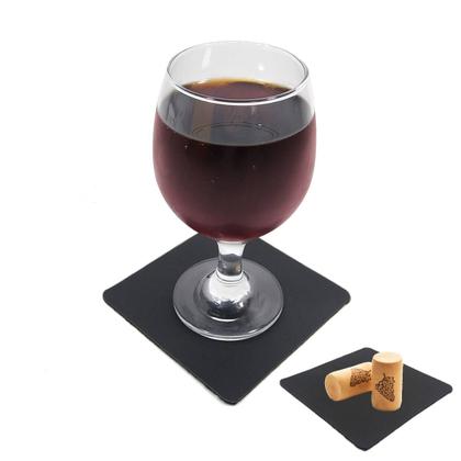 Imagem de Kit 4 Porta Copo Apoio de Mesa Taça Vinho Chopp Copo Cerveja Hotel Restaurante