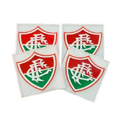 Imagem de Kit 4 Porta Copos Personalizados Fluminense