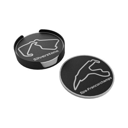 Imagem de Kit 4 Porta Copos PLA Fórmula 1 Criativo para Fãs de Corrida