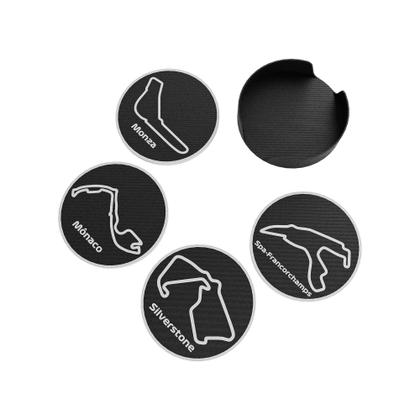 Imagem de Kit 4 Porta Copos PLA Fórmula 1 Criativo para Fãs de Corrida