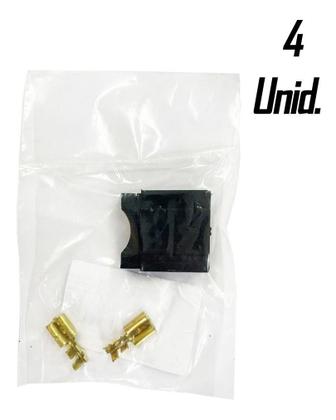 Imagem de Kit 4 Porta Fusível Montagem Permak P/ Fusível Max