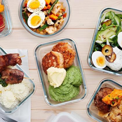 Imagem de Kit 4 Pote De Vidro Hermético C/ Tampa Lock Marmita Fit 640ml