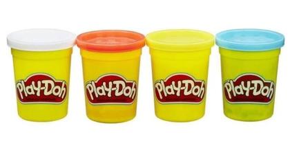 Imagem de Kit 4 Potes De Massinha Play-Doh Br/Vm/Am/Az Play Doh E6508