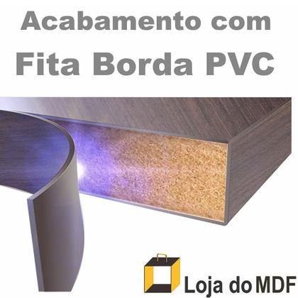 Imagem de Kit 4 Prateleiras U Mdf 60x15 Tabaco  Nicho Livros Revista