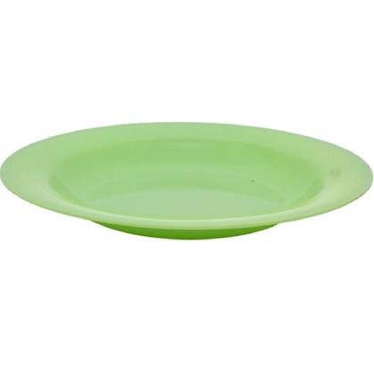 Imagem de Kit 4 Pratos Fundo 23cm em Melamina Colorido Crianças