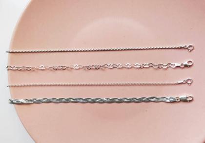 Imagem de Kit 4 Pulseiras Femininas Trançada Portuguesa Coração Baiana De Prata 925