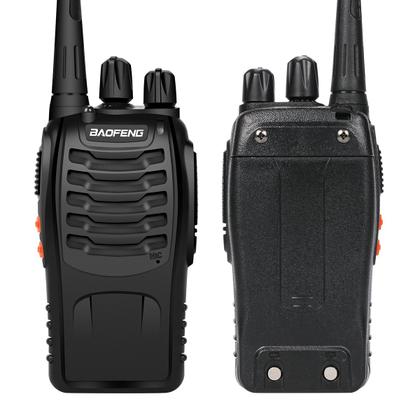 Imagem de Kit 4 Radio Ht 777s Comunicador Profissional Uhf 16 Canais Original 4 Walkie Talkie Com Fone Nf