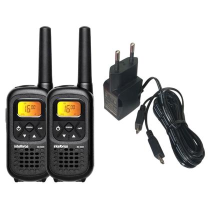 Imagem de Kit 4 Rádios Comunicador Intelbras RC4002 UHF Com Display Luminoso