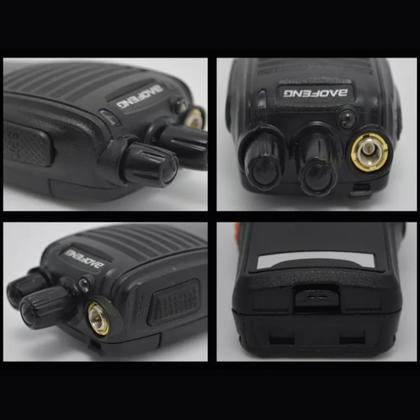 Imagem de Kit 4 Rádios Walktalk Bf-777s Ht Uhf 16 Canais Comunicador Profissional