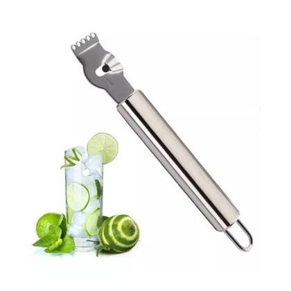 Imagem de Kit 4 Ralador Raspador Zester Raspas Limão Laranja Inox P/ Drinks