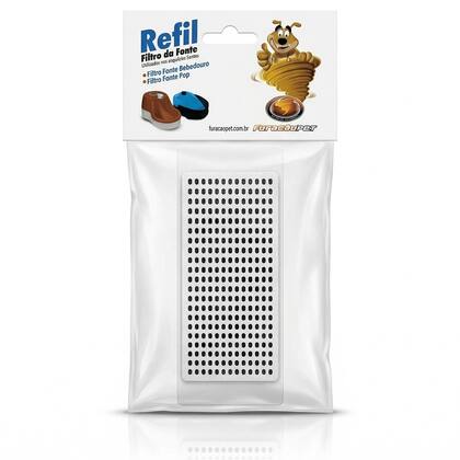 Imagem de Kit 4 Refil Filtro De Fontes Elétricas Com Carvão Ativado Bebedouros Para Pets