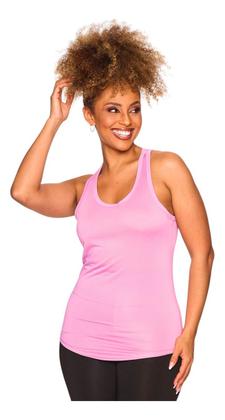 Imagem de Kit 4 Regatas Dry Fit Feminina Basica Academia