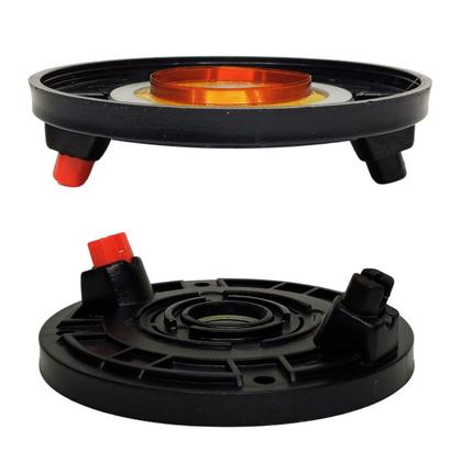 Imagem de Kit 4 Reparos Super Tweeter St 400 Compatível Com Selenium St400 Material Reforçado Resistente Diafragma Fenólico 8 Ohms