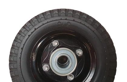 Imagem de Kit 4 Roda Completa Pneu Maciço 6x2 Carrinhos De Carga