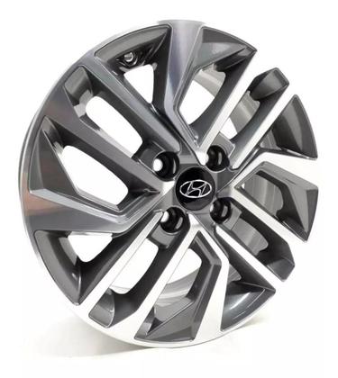 Imagem de Kit 4 Rodas Aro 15 4x100 Hyundai HB20 GD Scorro S270