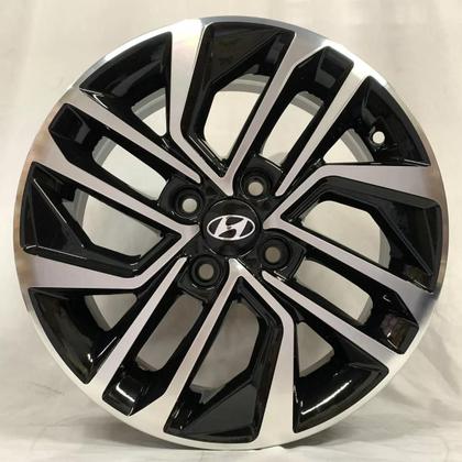 Imagem de Kit 4 Rodas Aro 15 4x100 Hyundai New HB20 BD Scorro S270 
