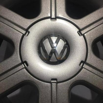 Imagem de Kit 4 Rodas Aro 15 4x100 VW Gol Rallye Pimentinha Prata Zk-420