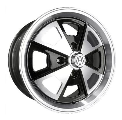 Imagem de Kit 4 Rodas Aro 15x6 4x130 VW Fusca BD Krmai R84