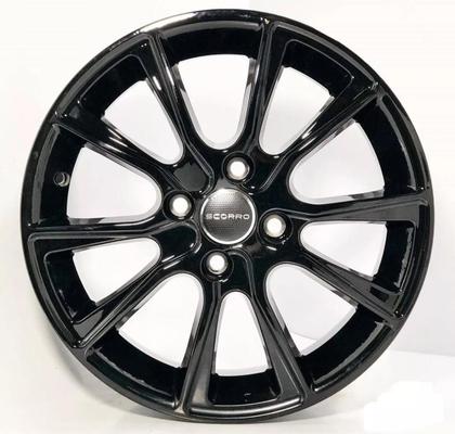 Imagem de Kit 4 Rodas Esportiva Aro 15 4x100 Gol Voyage Onix Prisma Black Scorro S220