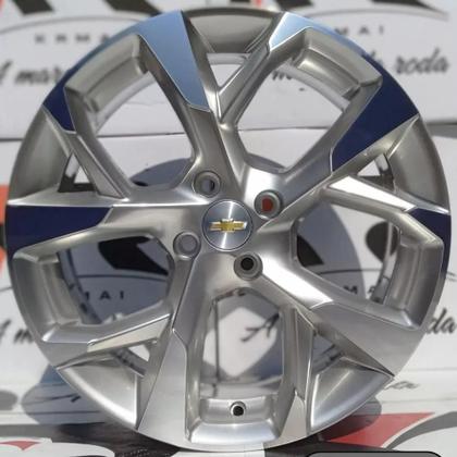 Imagem de Kit 4 Rodas GM Nova Montana Onix Prisma Astra Celta 4x100 aro 16 krmai S47 BD