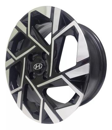 Imagem de Kit 4 Rodas Hyundai HB20 2023/2024 Aro 14x6 4x100 BD S42