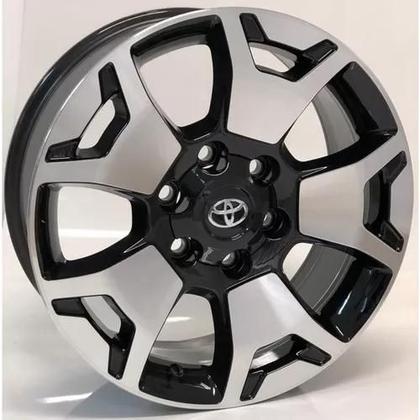Imagem de Kit 4 rodas Toyota Hilux srx diamond Aro 17X7 6X139 ET25 BD S11