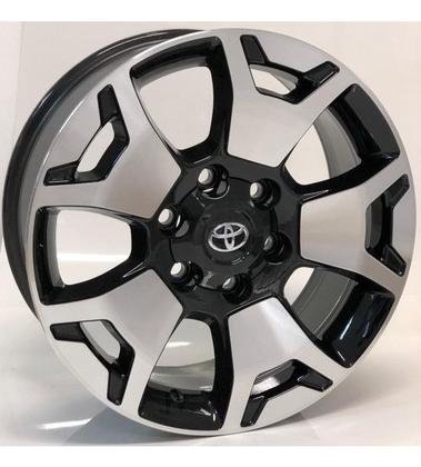 Imagem de Kit 4 rodas Toyota Hilux srx diamond Aro 17X7 6X139 ET25 BD S11