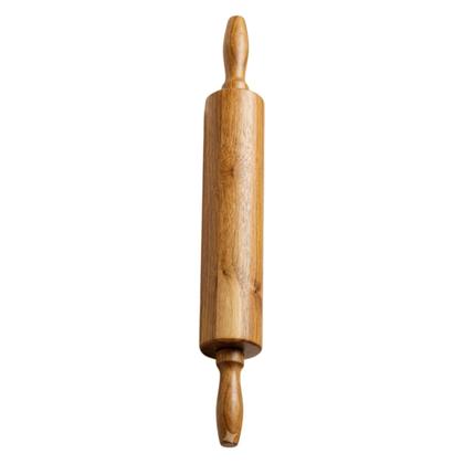 Imagem de Kit 4 Rolo Para Massa 23cm Madeira Movel Padaria Confeitaria Pizzaria
