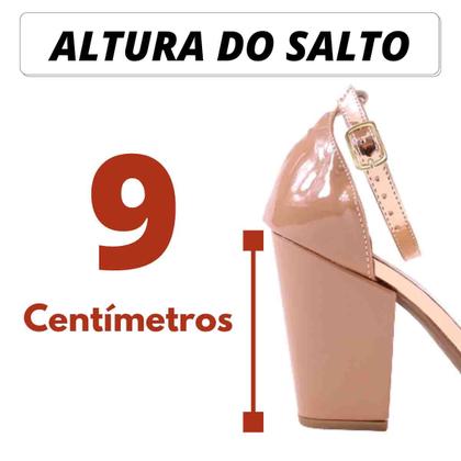 Imagem de Kit 4 Sandália Feminina Salto Grosso Bloco Atacado Revenda