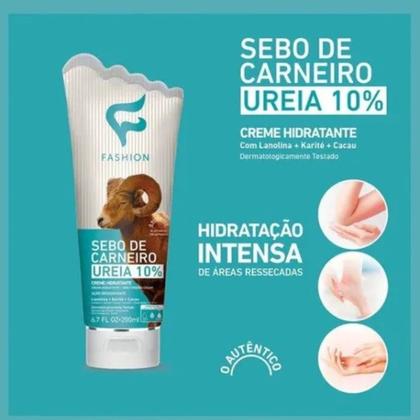 Imagem de Kit 4 Sebo De Carneiro Creme Hidratante 200Ml - Fashion