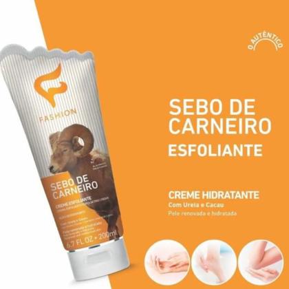 Imagem de Kit 4 Sebo De Carneiro Creme Hidratante 200Ml - Fashion
