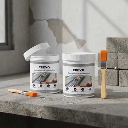 Imagem de Kit 4 Selante Para Infiltrações 300g Pincel