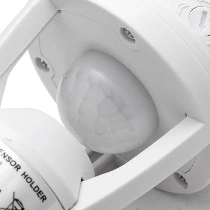 Imagem de Kit 4 Sensor De Presença Movimento Infravermelho Dia e Noite Para Lâmpada Soquete E27 Fotocélula