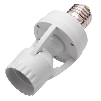Imagem de Kit 4 Sensor De Presença Movimento Infravermelho Dia e Noite Para Lâmpada Soquete E27 Fotocélula